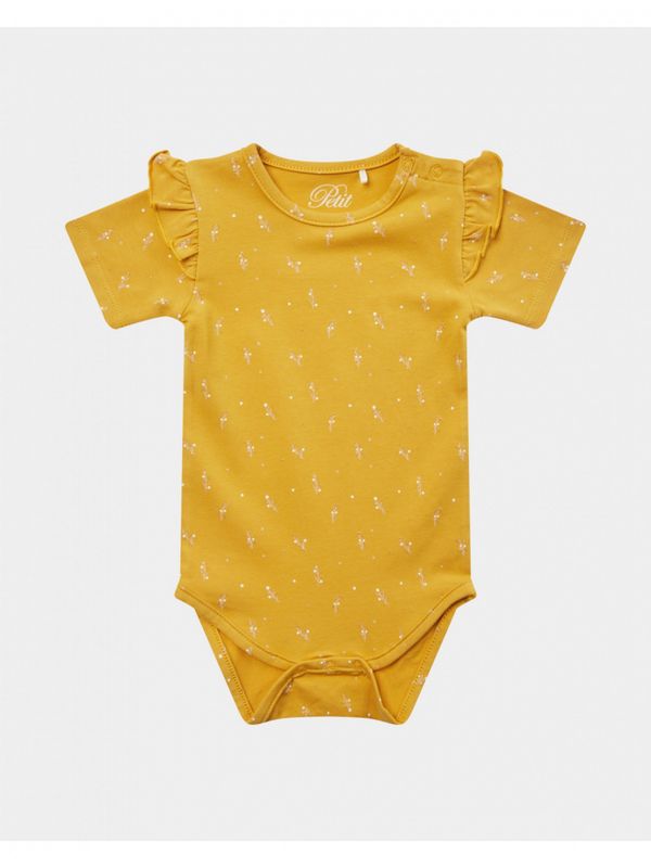 Sofie Schnoor, body kort arm gul