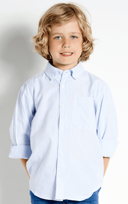 Hust & Claire Ruben stripe light blue