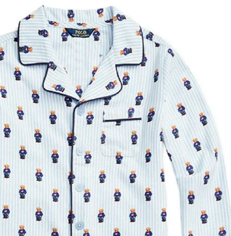 Polo RL Bear pysj elite blue mini