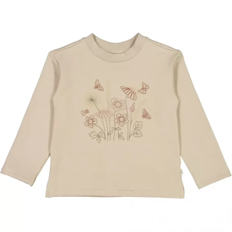 Wheat flowerbouquet embroidery gravel