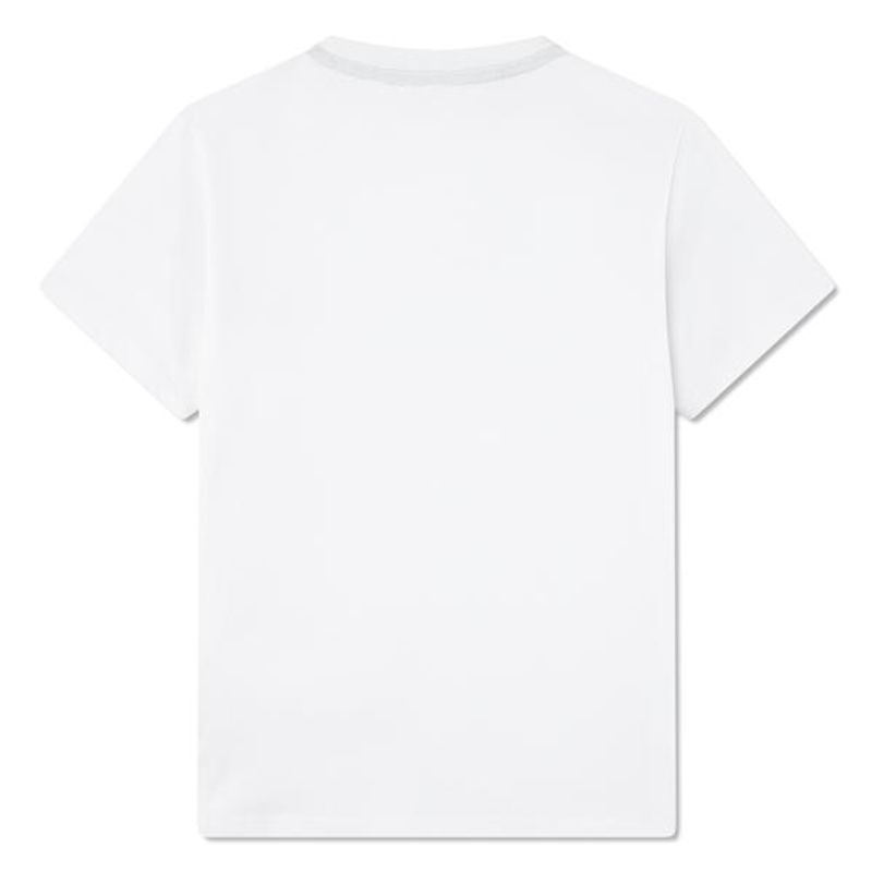 Lacoste tee blanc