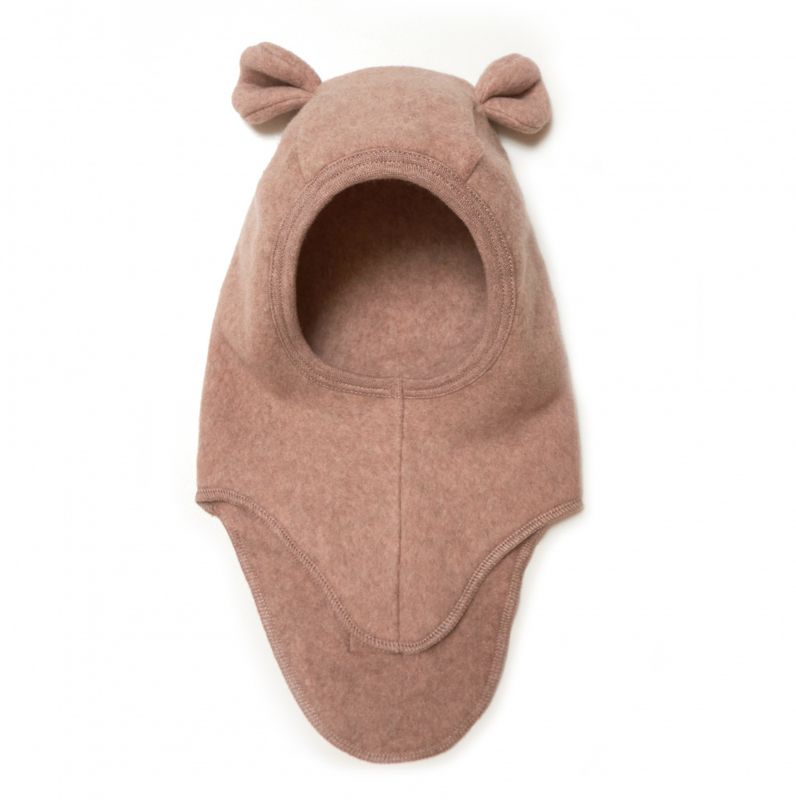 Huttelihut TEDDY lue m/kaninører ash rose