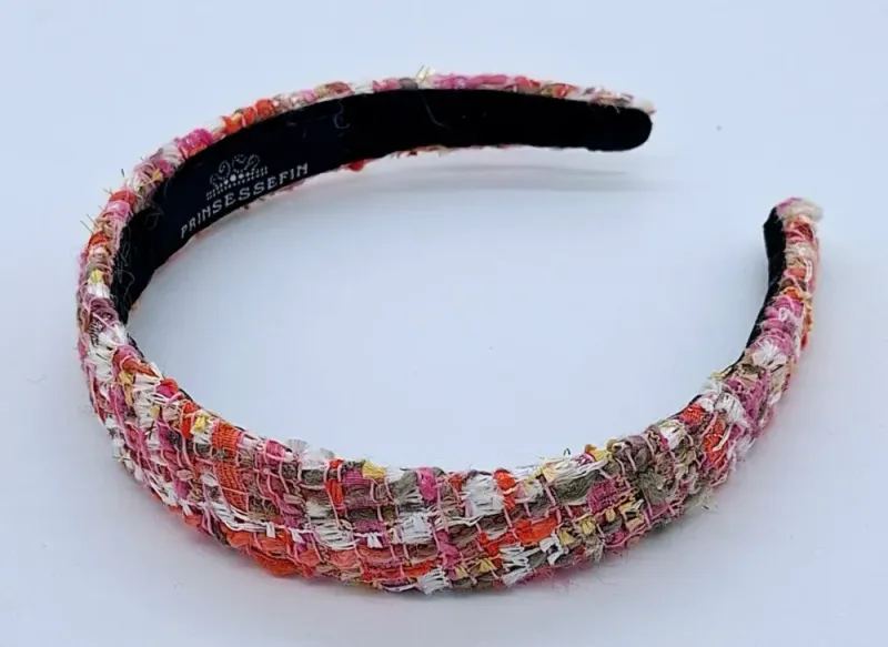 Prinsessefin Helena headband tweed rose