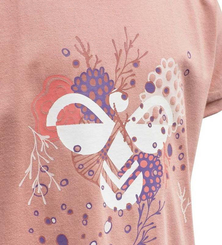Hummel, Atlantis t-shirt mørk rosa