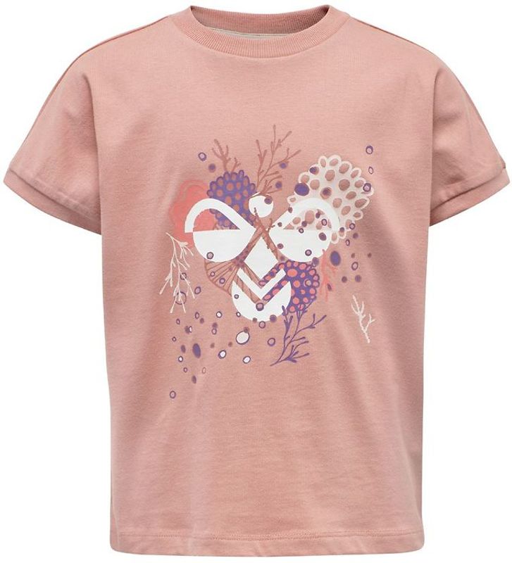 Hummel, Atlantis t-shirt mørk rosa