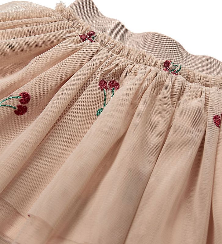 Sofie Schnoor tyllskjørt light rose kirsebær