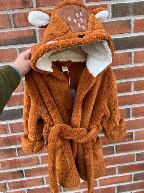 Hovedbilde Salto Fox morgenkåpe brun