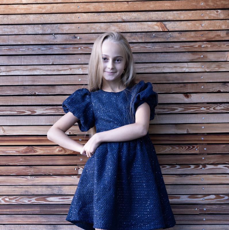 Vilje & Ve Sofie kjole midnight navy