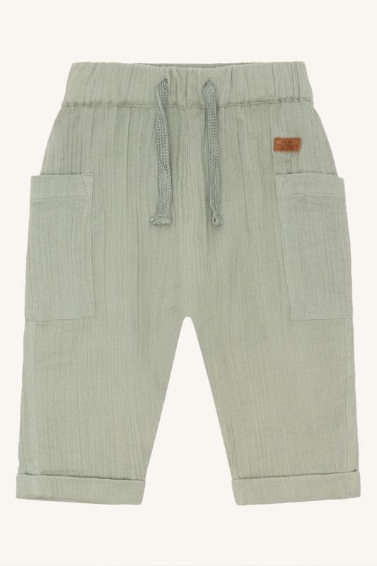 Hust & Claire Tue muslin bukse iceberg