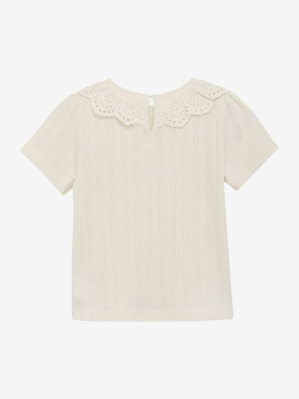 Minymo top pointelle eggnog