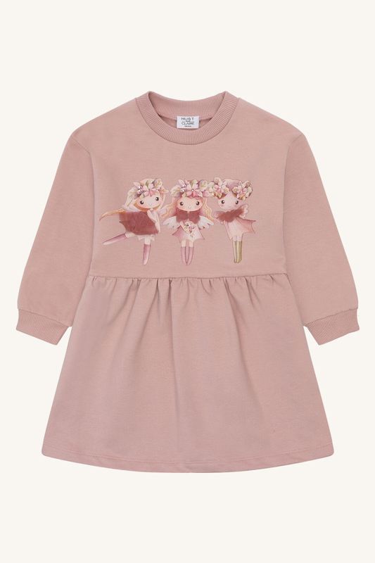 Hust & Claire Donna magic kjole adobe rose