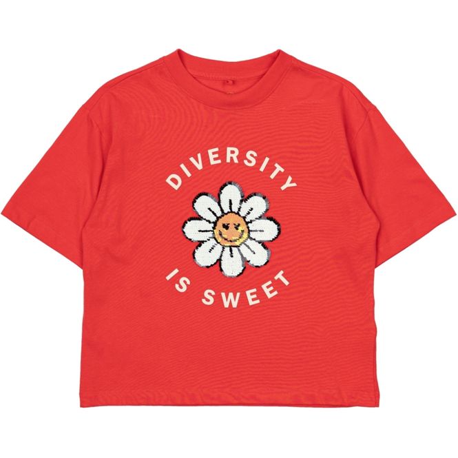 Hovedbilde The New Ninette tee poppy red