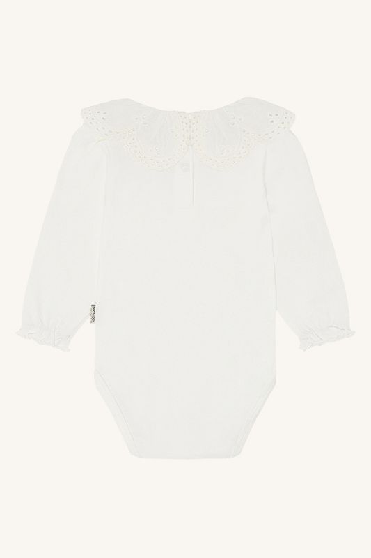 Hust & Claire Britt body woven collar ivory