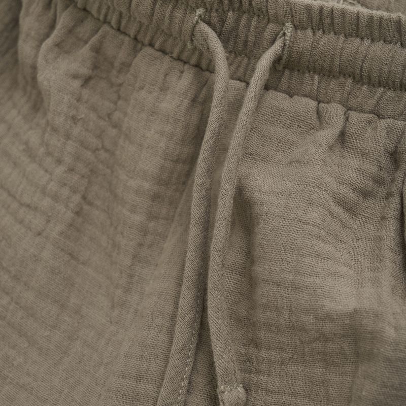 Huttelihut muslin shorts silver sage