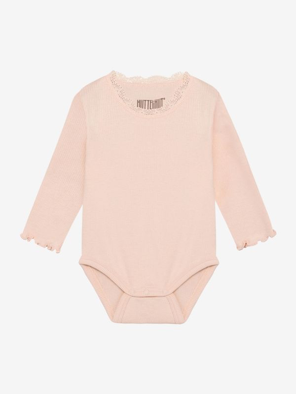 Huttelihut body LS rib peach blush