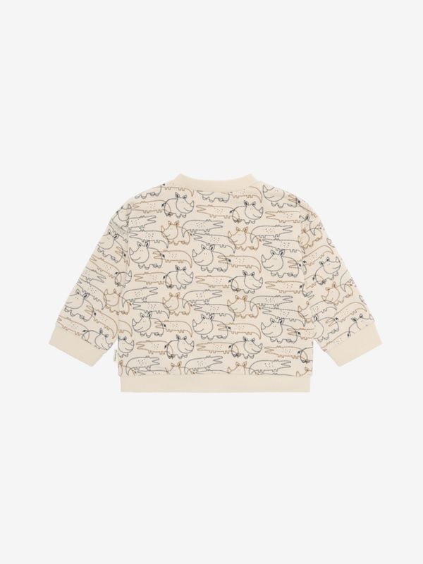 Minymo sweater white swan