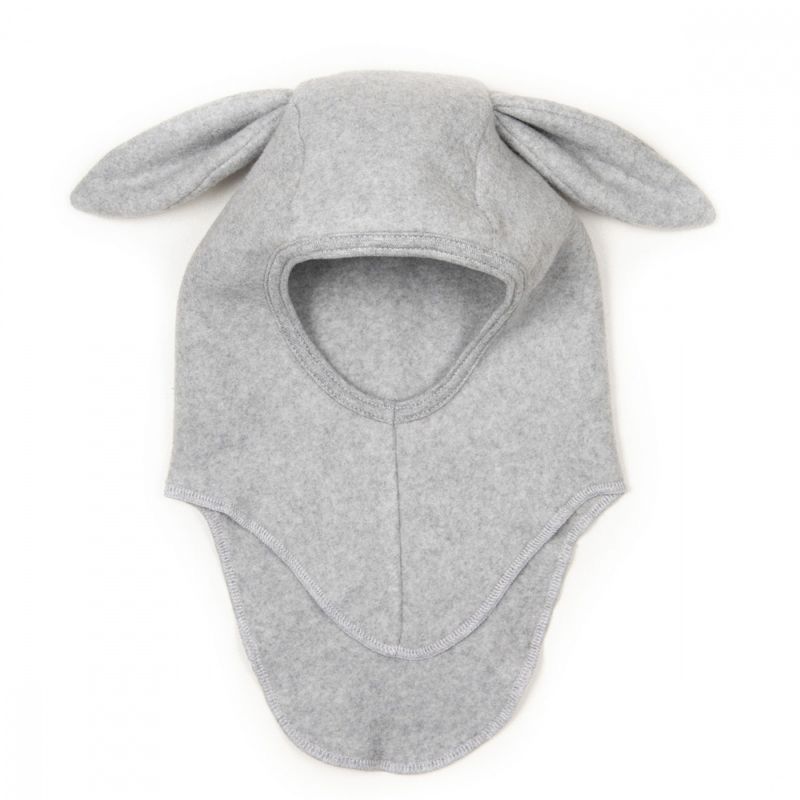 Huttelihut BUNBUN bomullsfleecelue light grey
