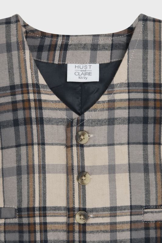 Hust & Claire Eich vest doeskin