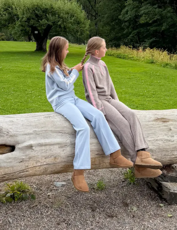 Vilje&Ve Esther halfzip sky blue