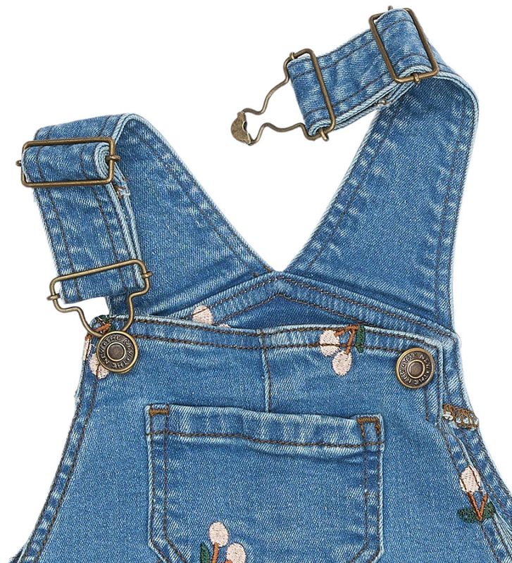 The New Ovia short denim dungarees denim