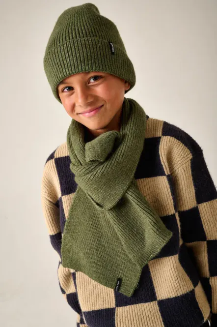 Hovedbilde TND beanie and scarf forest ...