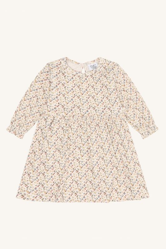 Hust & Claire Kristi little roses kjole whisper melange