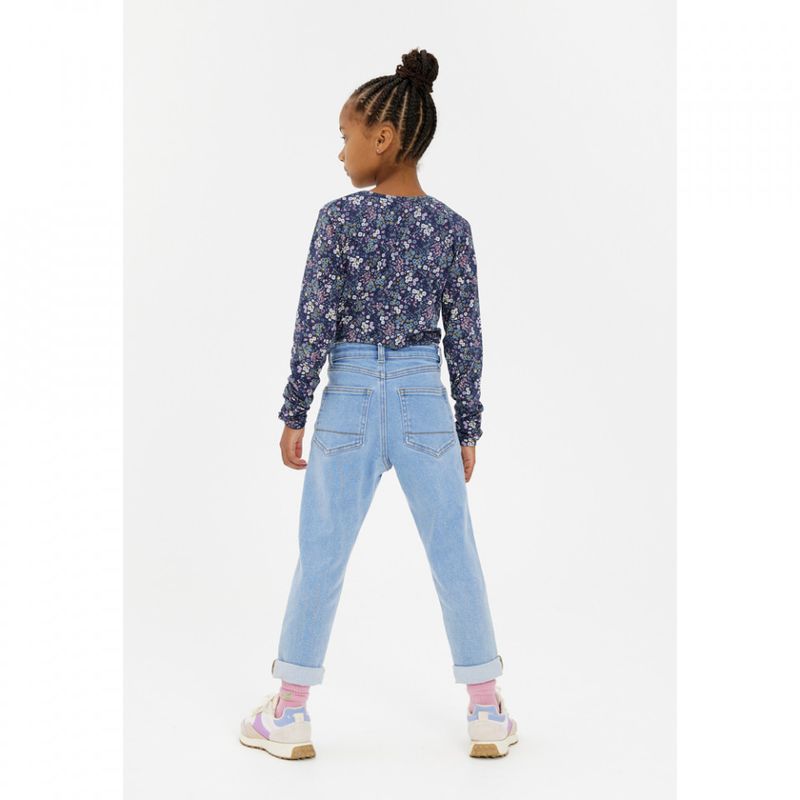 The New Daliah mom fit jeans light blue