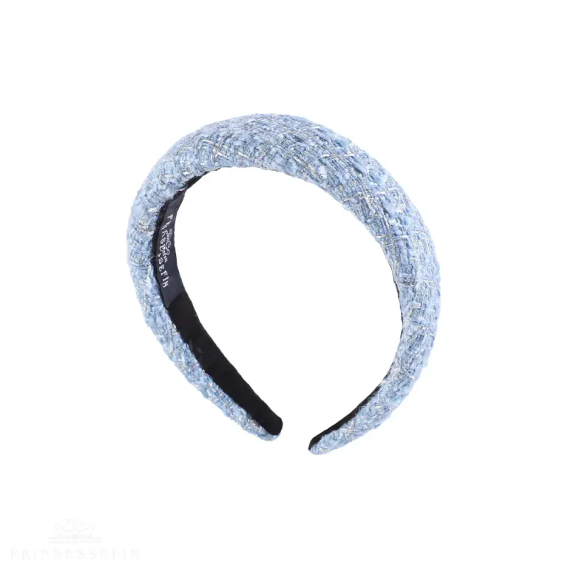 Prinsessefin Helena headband tweed french blue