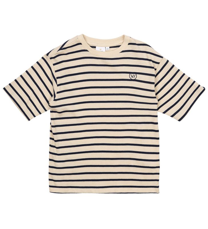 The New Nero tee mood indigo striped