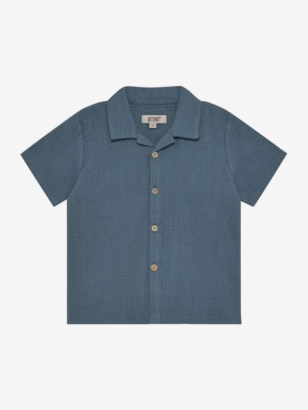 Huttelihut shirt SS muslin bering sea