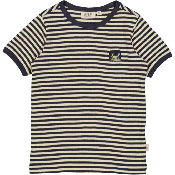 Hovedbilde Wheat t-shirt surfcrab badge ...