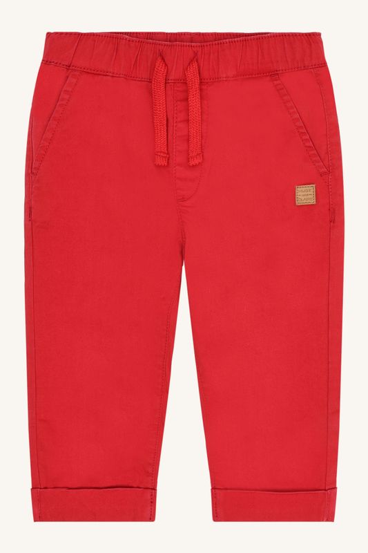 Hust & Claire Trevor twill bukse warm red